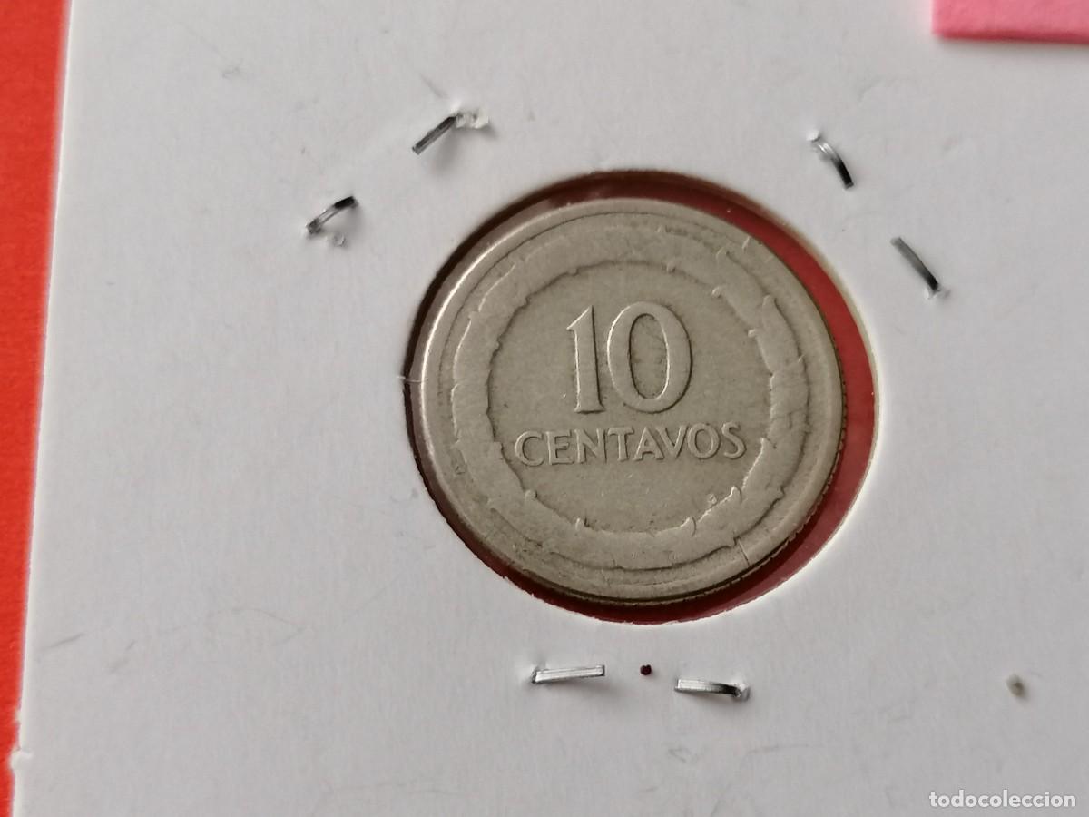 Monedas antiguas de Am&eacute;rica: Moneda, Colombia, 10 cent, 1950, BC - Foto 2