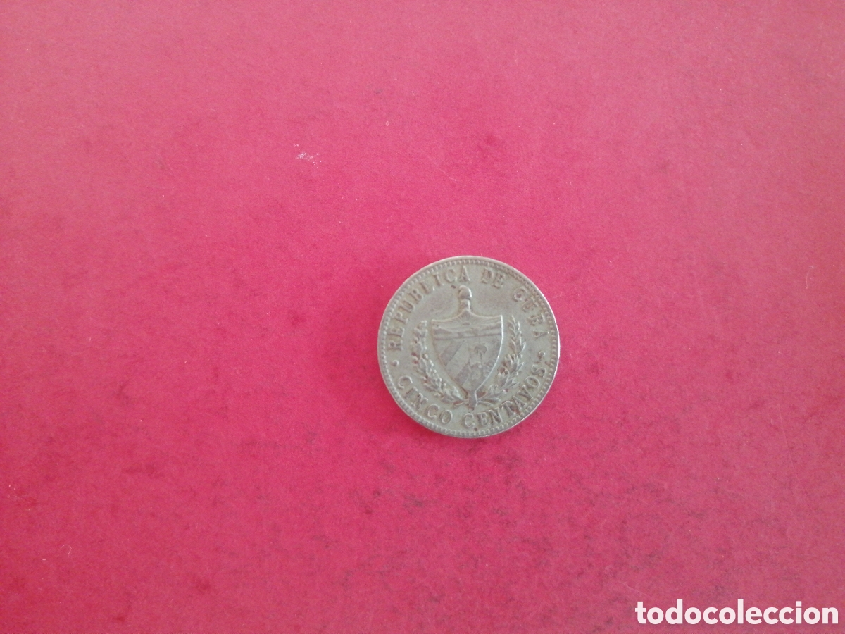 Monedas antiguas de Am&eacute;rica: 5 centavos de Cuba 1960 - Foto 2