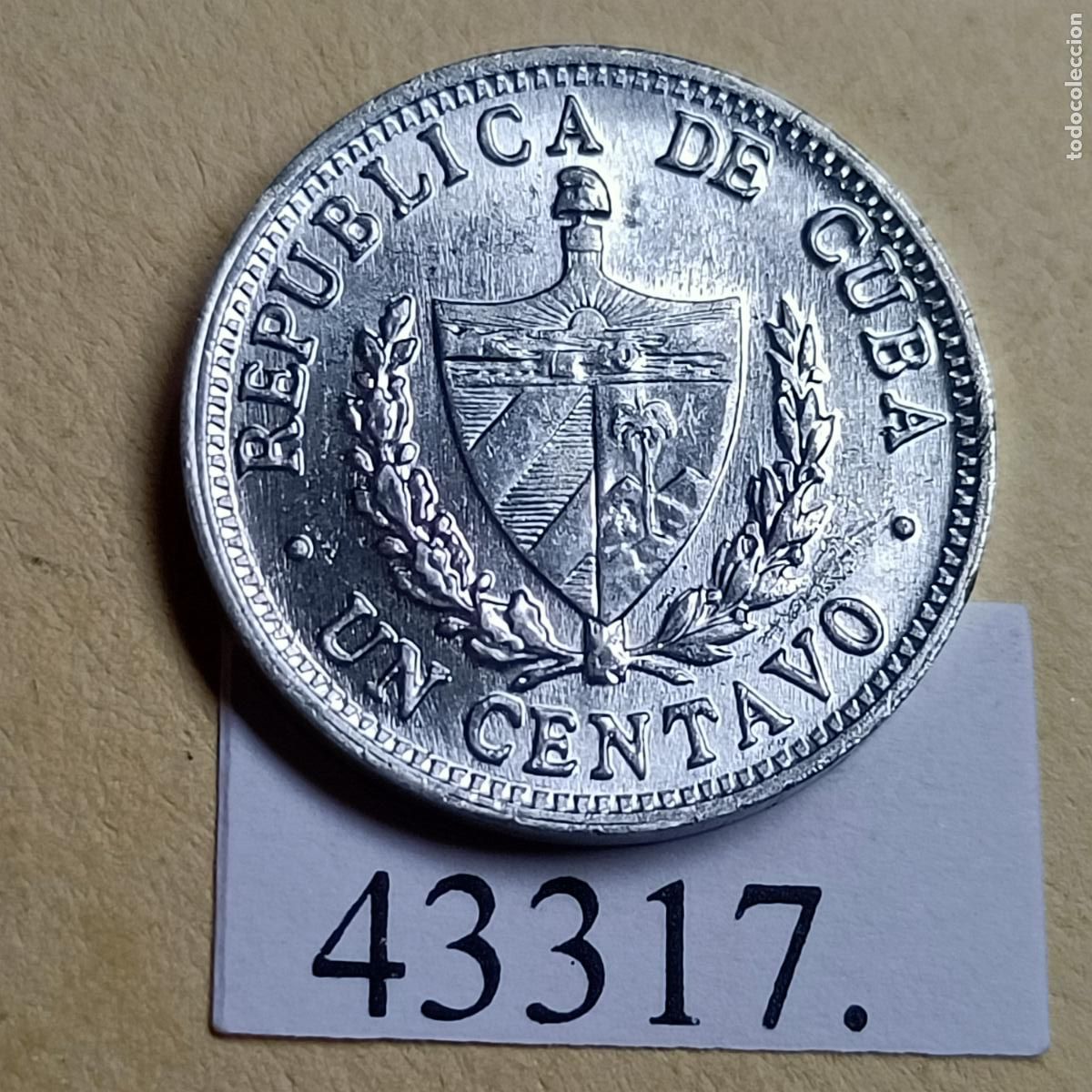 Monedas antiguas de Am&eacute;rica: Cuba 1 centavo 1970, c&eacute;ntimo - Foto 2