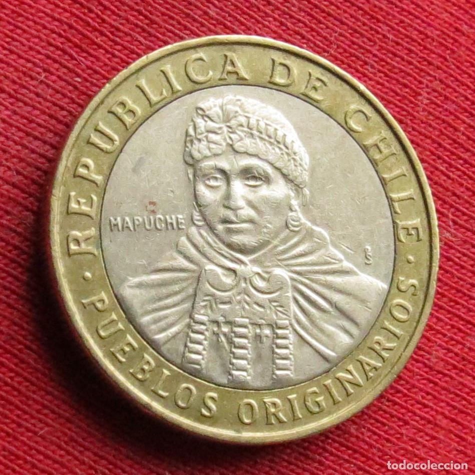 Monedas antiguas de Am&eacute;rica: Chile 100 pesos 2013 #2 - Foto 2