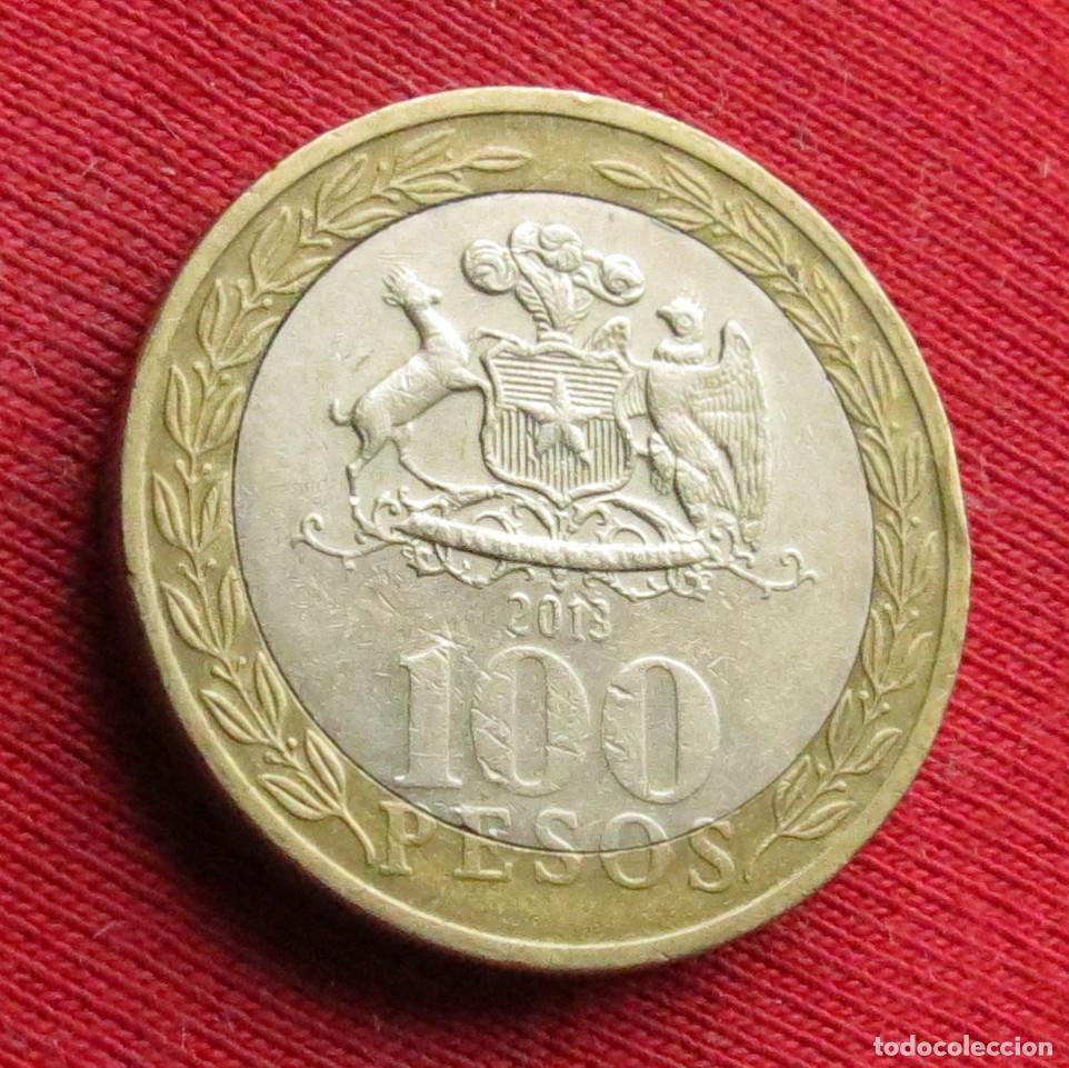 Monedas antiguas de Am&eacute;rica: Chile 100 pesos 2013 #2 - Foto 1