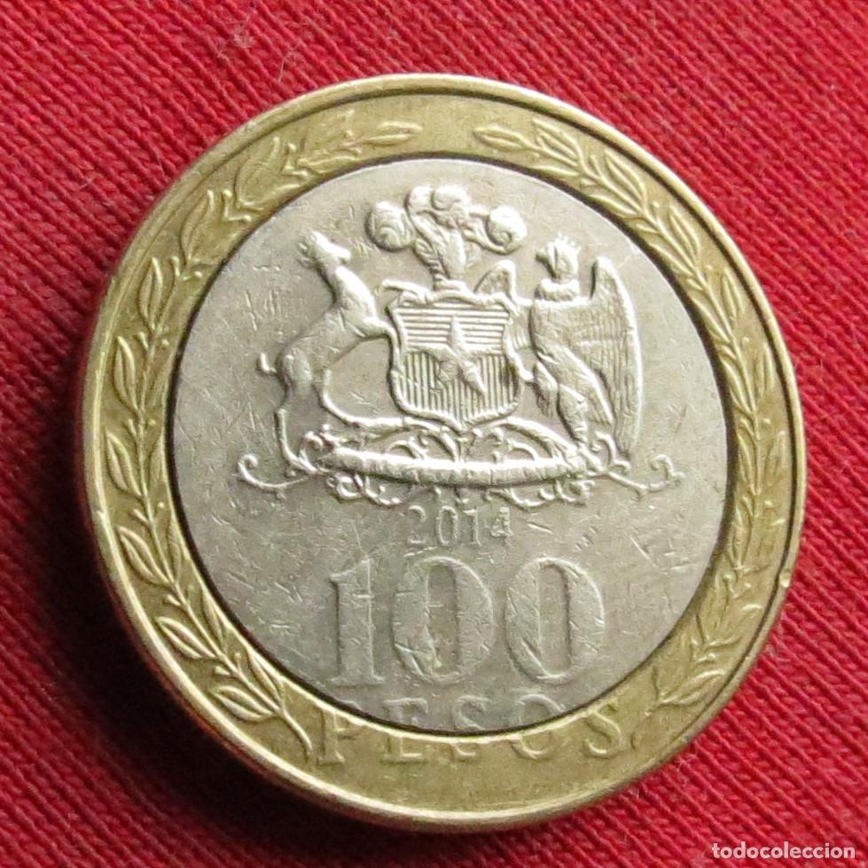 Monedas antiguas de Am&eacute;rica: Chile 100 pesos 2014 #2 - Foto 1