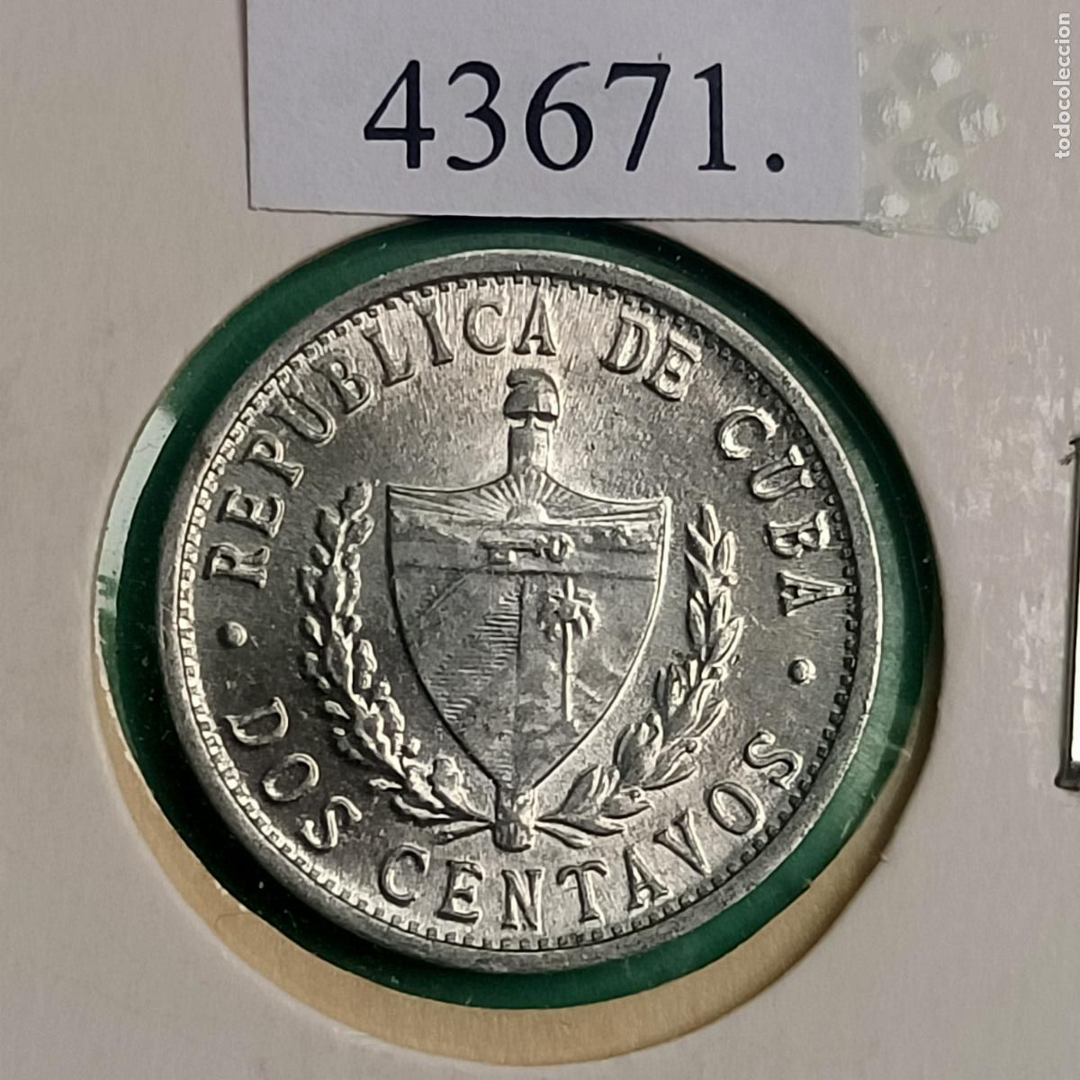 Monedas antiguas de Am&eacute;rica: Cuba 2 centavos 1983 - Foto 2