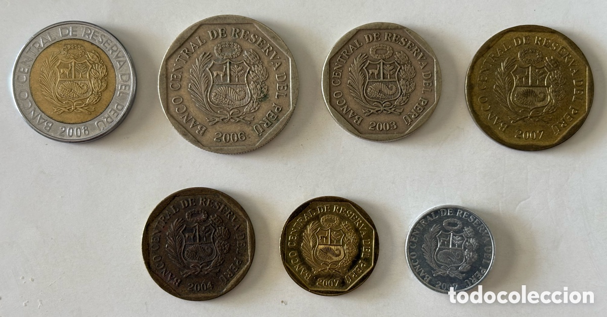 Monedas antiguas de Am&eacute;rica: Peru - Nuevos soles y c&eacute;ntimos 2003-08 - Foto 2