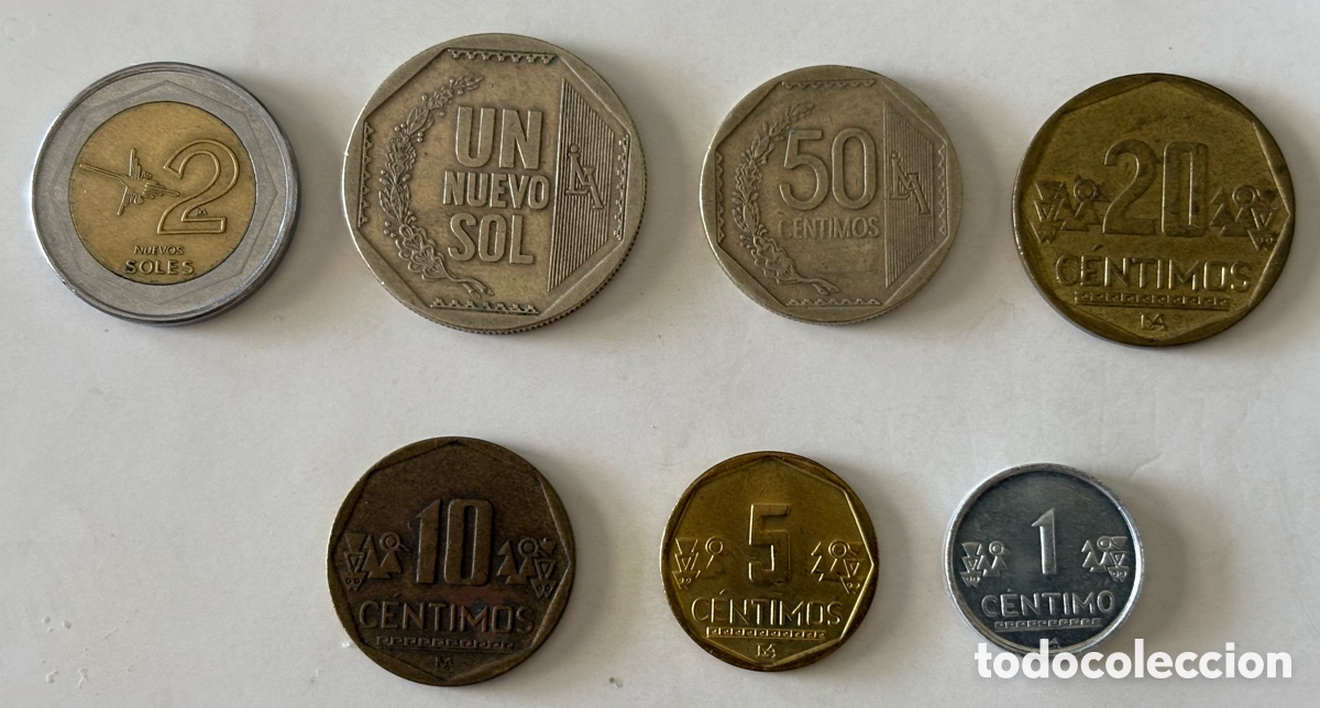 Monedas antiguas de Am&eacute;rica: Peru - Nuevos soles y c&eacute;ntimos 2003-08 - Foto 1