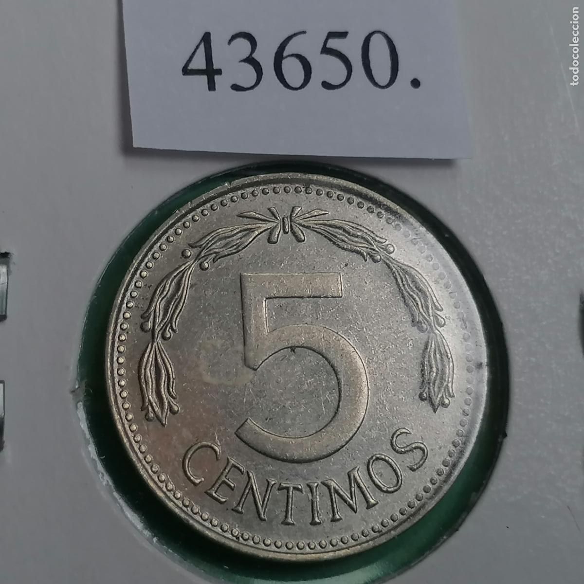 Monedas antiguas de Am&eacute;rica: Venezuela 5 c&eacute;ntimos 1986 - Foto 1
