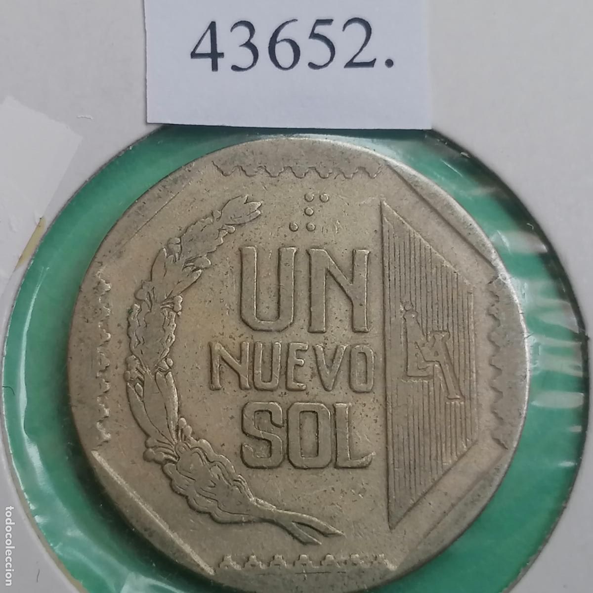 Monedas antiguas de Am&eacute;rica: Peru 1 sol 1991. . . - Foto 1
