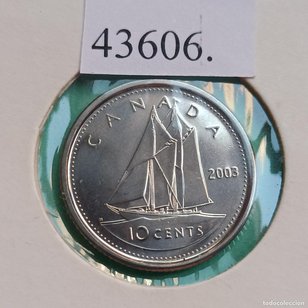 Monedas antiguas de Am&eacute;rica: Canada 10 centimos 2003 - Foto 2