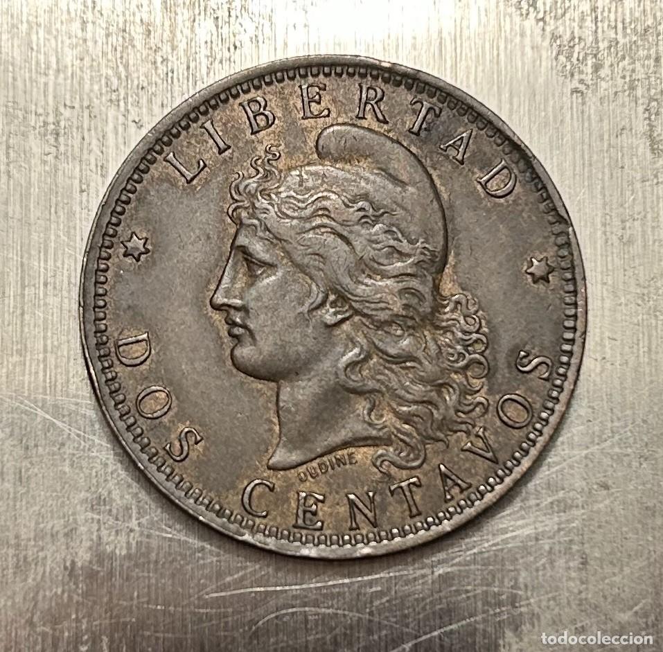 Monedas antiguas de Am&eacute;rica: 2 CENTAVOS 1891 ARGENTINA - Foto 1