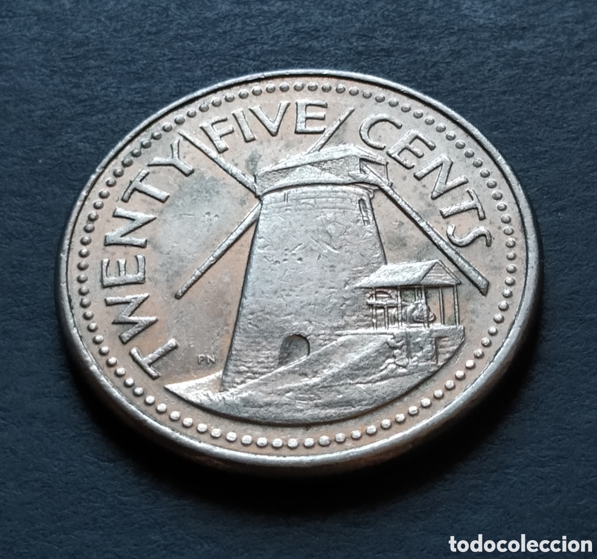 Monedas antiguas de Am&eacute;rica: MONEDA - BARBADOS 25 CENTS 2003 - Foto 3