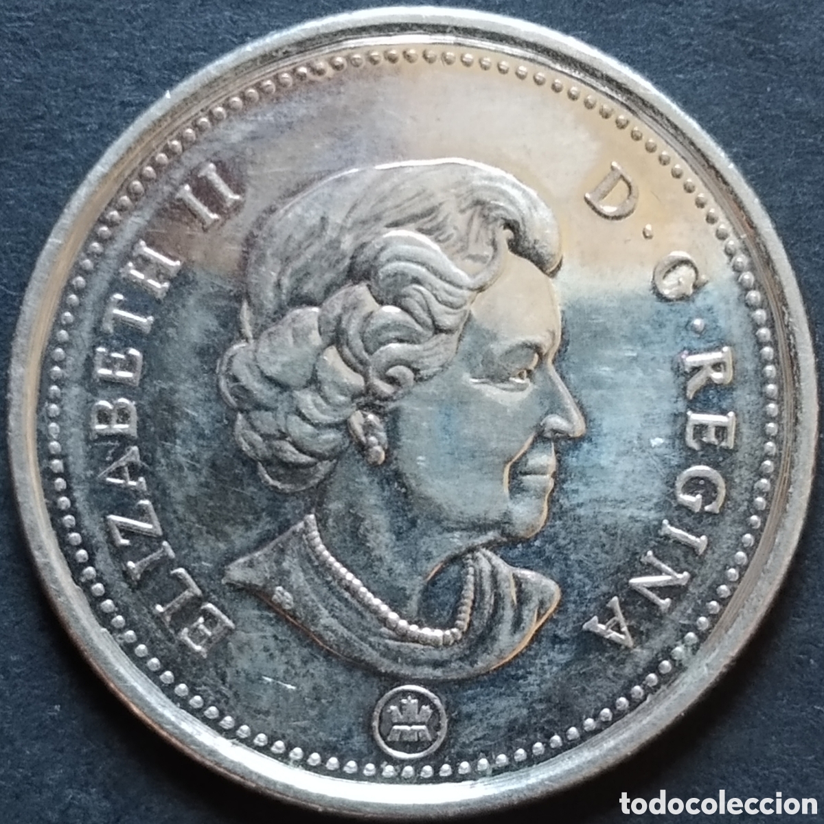 Monedas antiguas de Am&eacute;rica: MONEDA - CANADA 25 CENTS 2013 - Foto 2