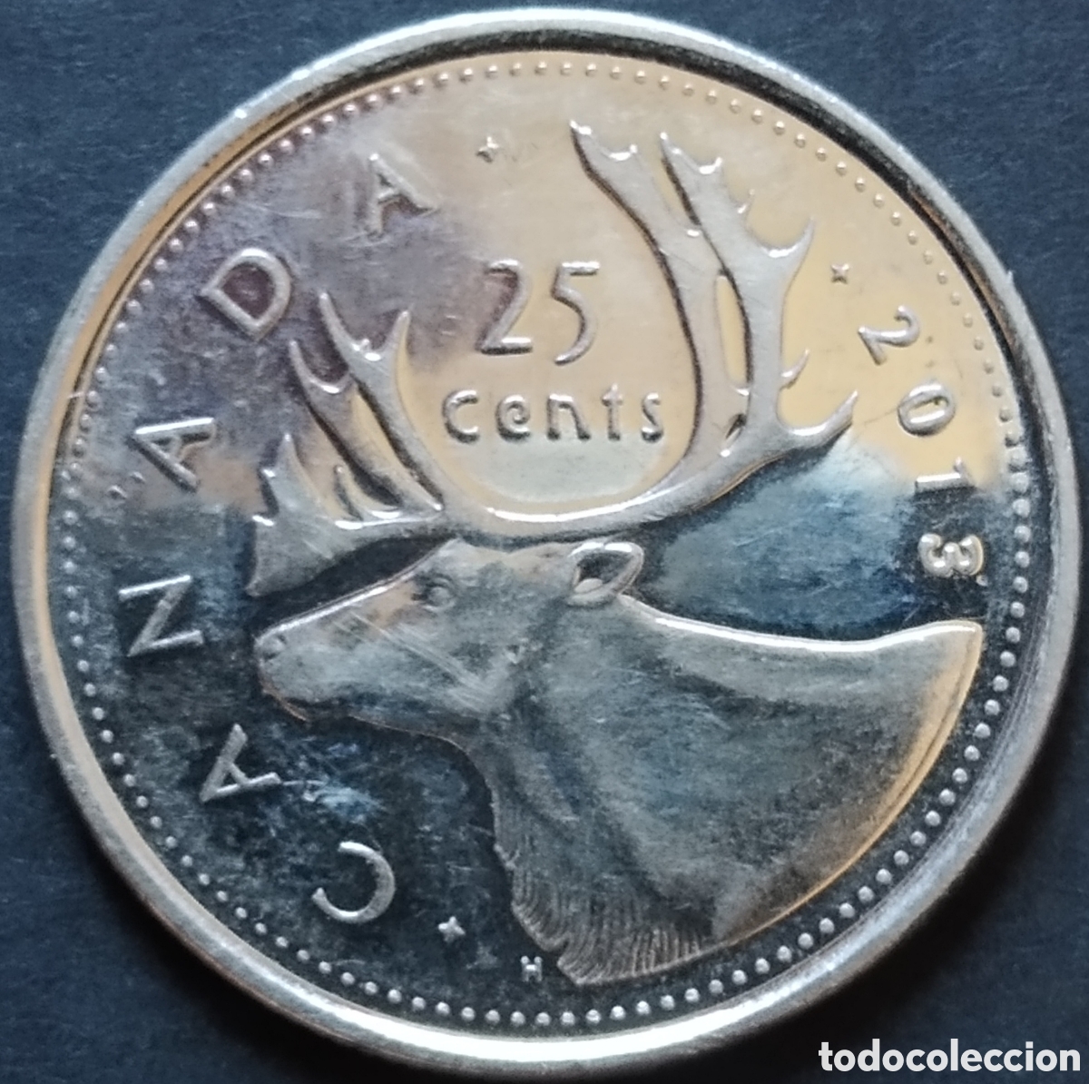 Monedas antiguas de Am&eacute;rica: MONEDA - CANADA 25 CENTS 2013 - Foto 1