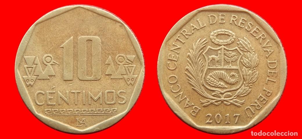 Monedas antiguas de Am&eacute;rica: 10 CENTIMOS 2017 PERU-128725 - Foto 1