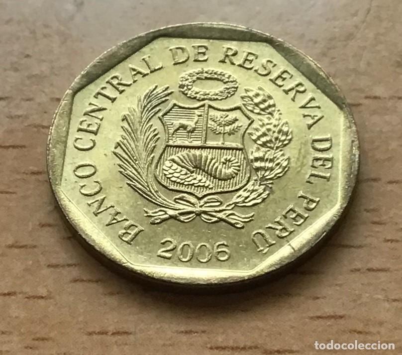 Monedas antiguas de Am&eacute;rica: 10 c&eacute;ntimos de Per&uacute;. A&ntilde;o 2006 - Foto 1