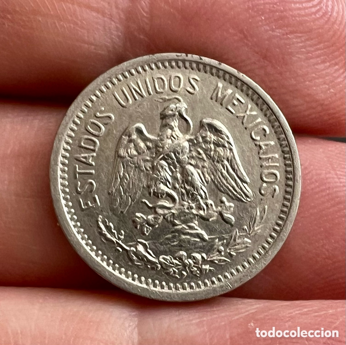 Monedas antiguas de Am&eacute;rica: M&Eacute;XICO 5 centavos 1907 CSC. - Foto 2