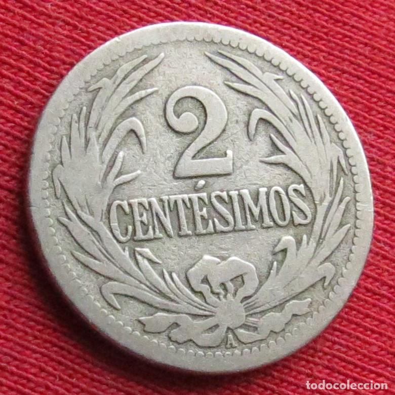 Monedas antiguas de Am&eacute;rica: Uruguay 2 centesimos 1909 #3 - Foto 1