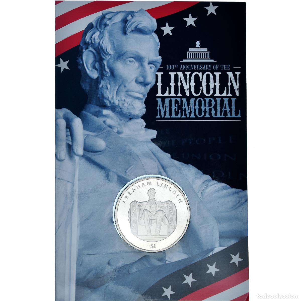 Alte M&uuml;nzen aus Amerika: [#1180239] Moneda, ISLAS V&Iacute;RGENES BRIT&Aacute;NICAS, Dollar, 2022, Pobjoy Mint, Lincoln