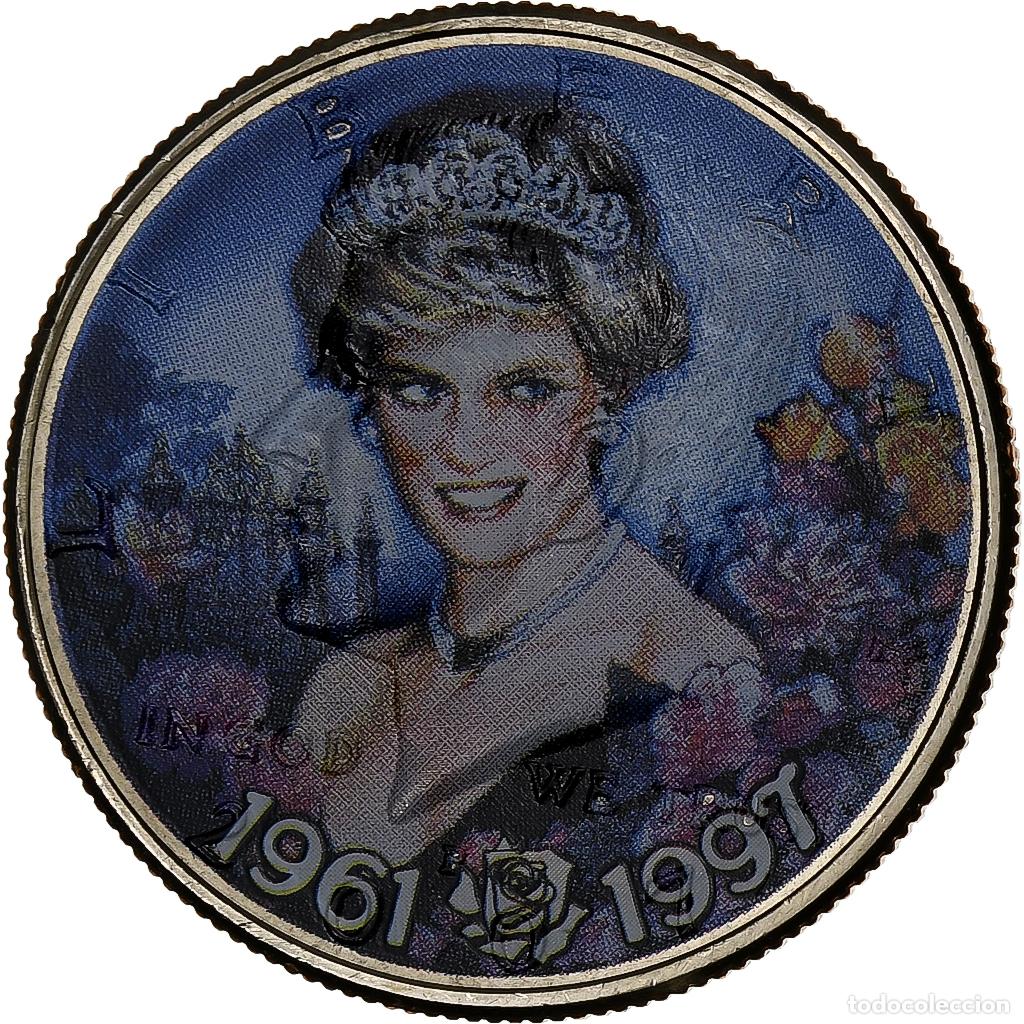 Alte M&uuml;nzen aus Amerika: [#1158324] Estados Unidos, Half Dollar, Lady Diana, 1997, U.S. Mint, Cupro Nickel, FDC