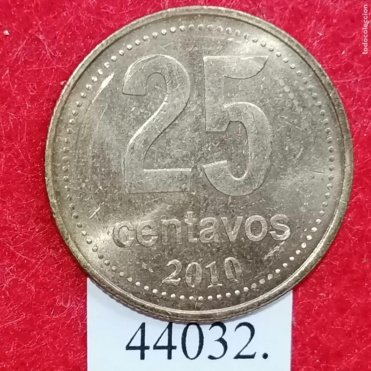 Monedas antiguas de Am&eacute;rica: Argentina 25 centavos 2010 - Foto 1