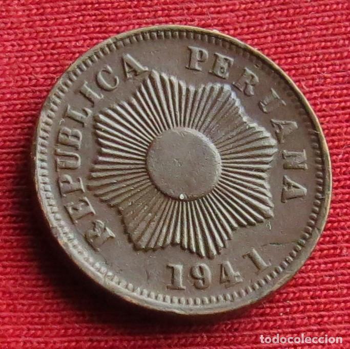 Monedas antiguas de Am&eacute;rica: Peru 1 centavo 1941 , - Foto 2