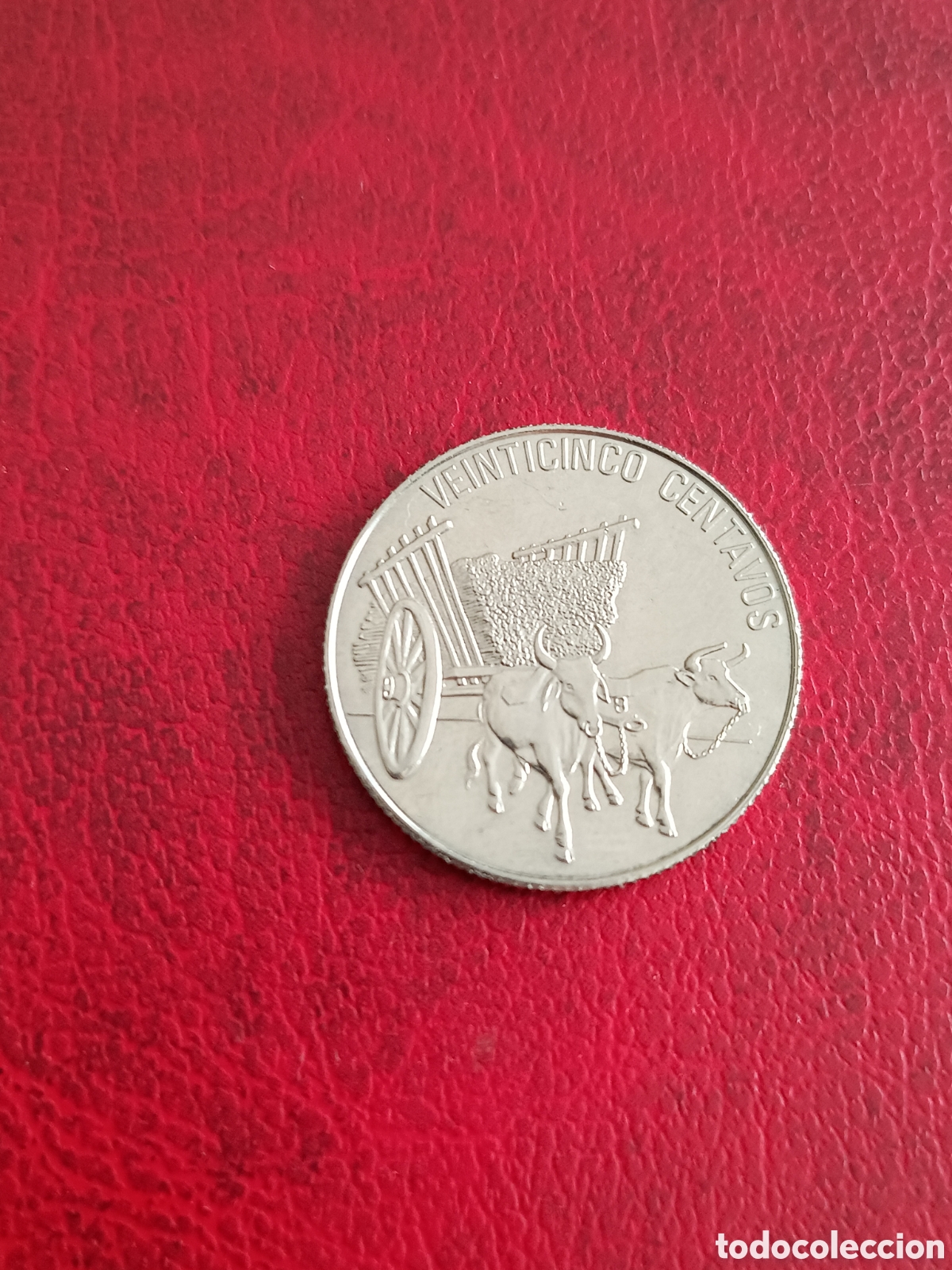 Alte M&uuml;nzen aus Amerika: 25 CENTAVOS 1989 SC - REP&Uacute;BLICA DOMINICANA
