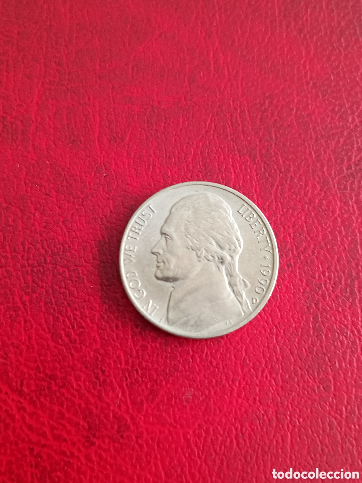 Alte M&uuml;nzen aus Amerika: 5 CENTAVOS 1990 D ONE DIME EEUU - USA