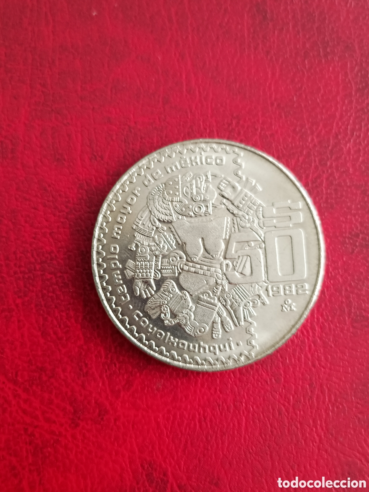 Alte M&uuml;nzen aus Amerika: 50 PESOS 1982 - M&Eacute;XICO