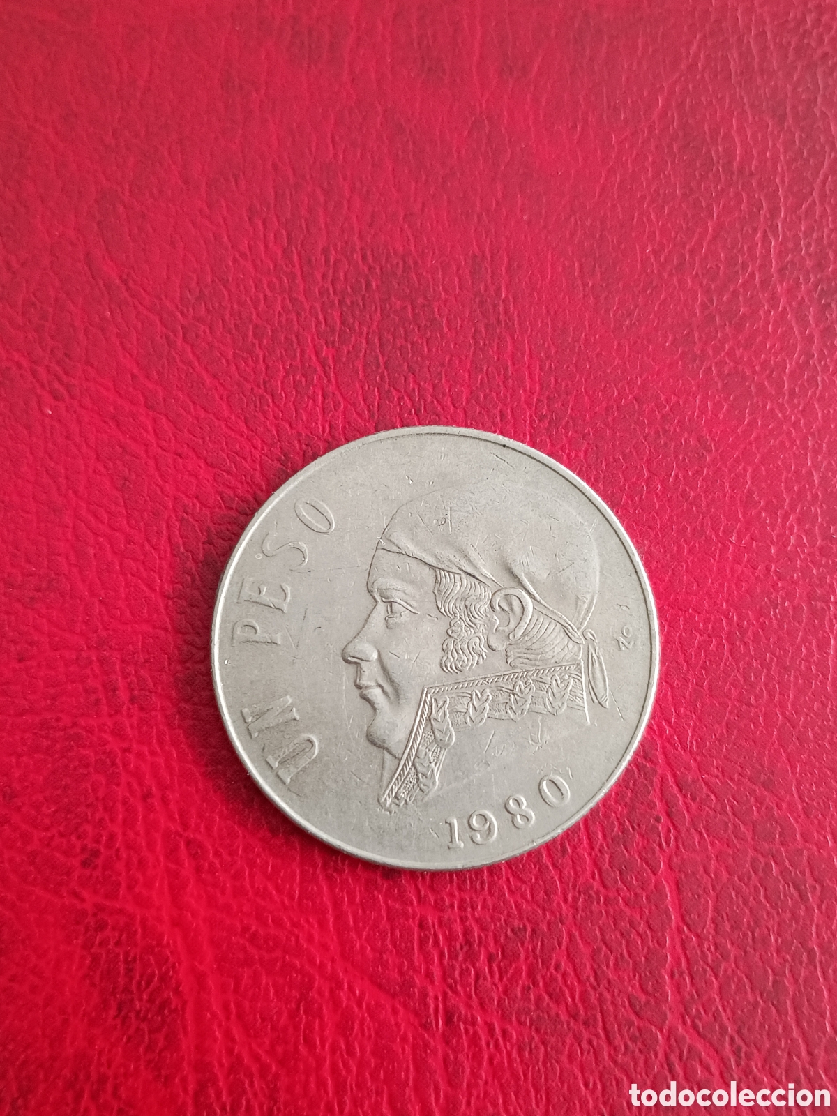 Alte M&uuml;nzen aus Amerika: 1 PESO 1980 - M&Eacute;XICO