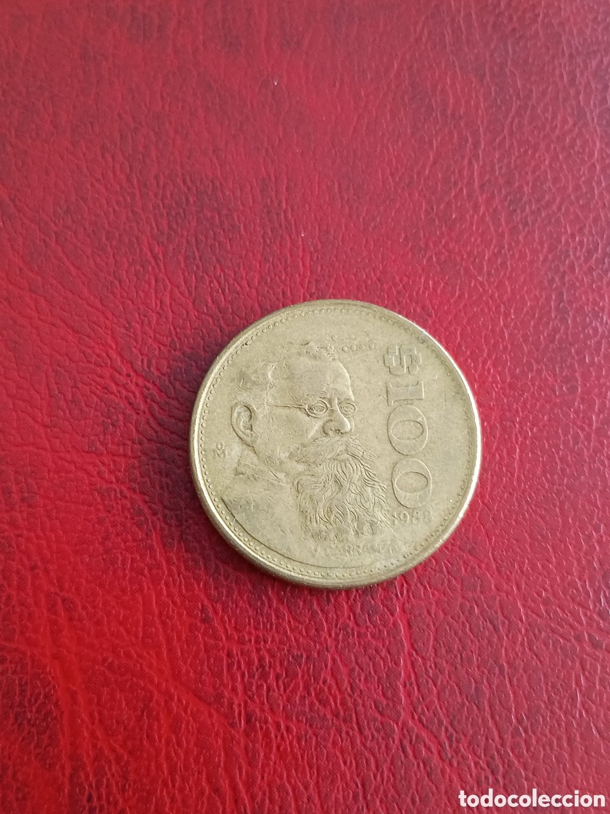 Alte M&uuml;nzen aus Amerika: 100 PESOS 1988 - M&Eacute;XICO