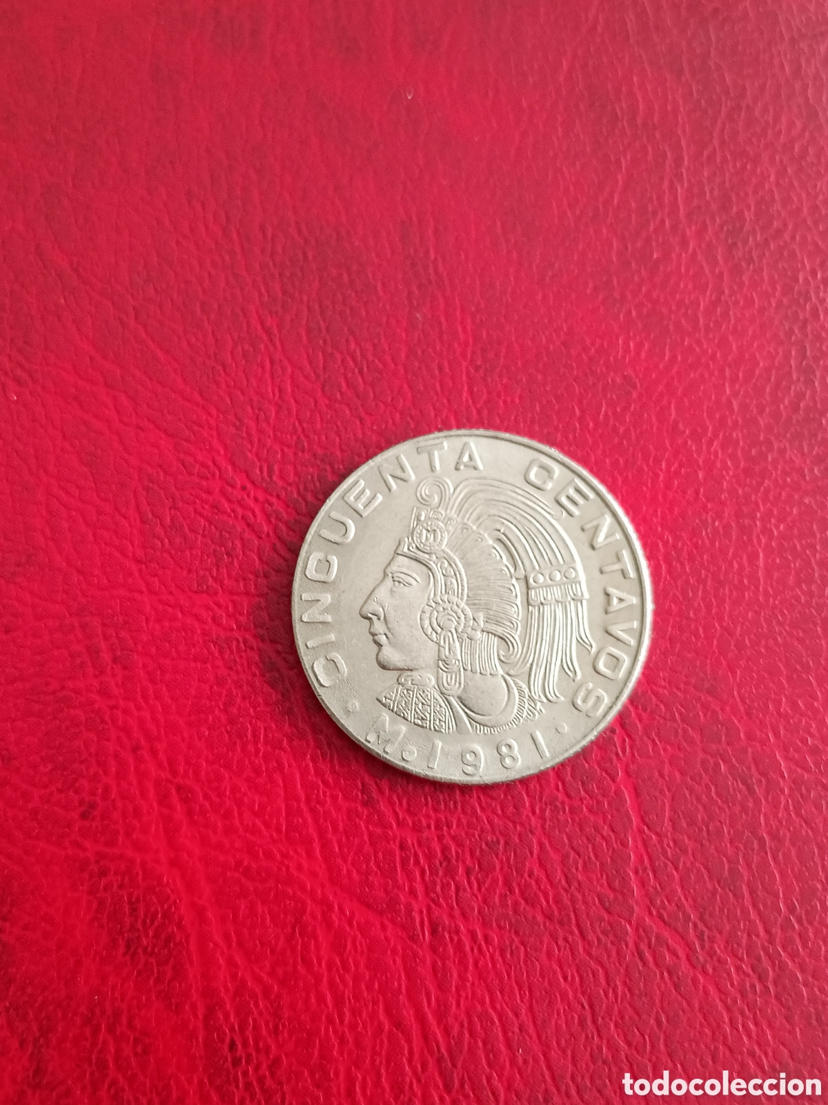 Alte M&uuml;nzen aus Amerika: 50 CENTAVOS 1981 - M&Eacute;XICO