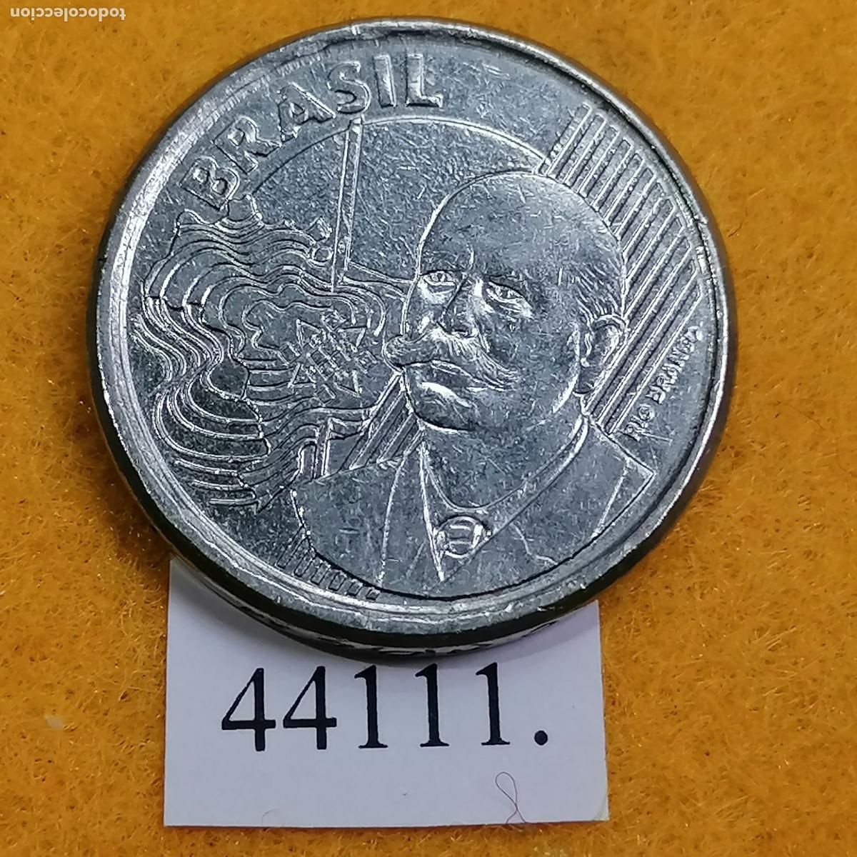 Monedas antiguas de Am&eacute;rica: Brasil 50 c&eacute;ntimos 2005, centavos - Foto 1