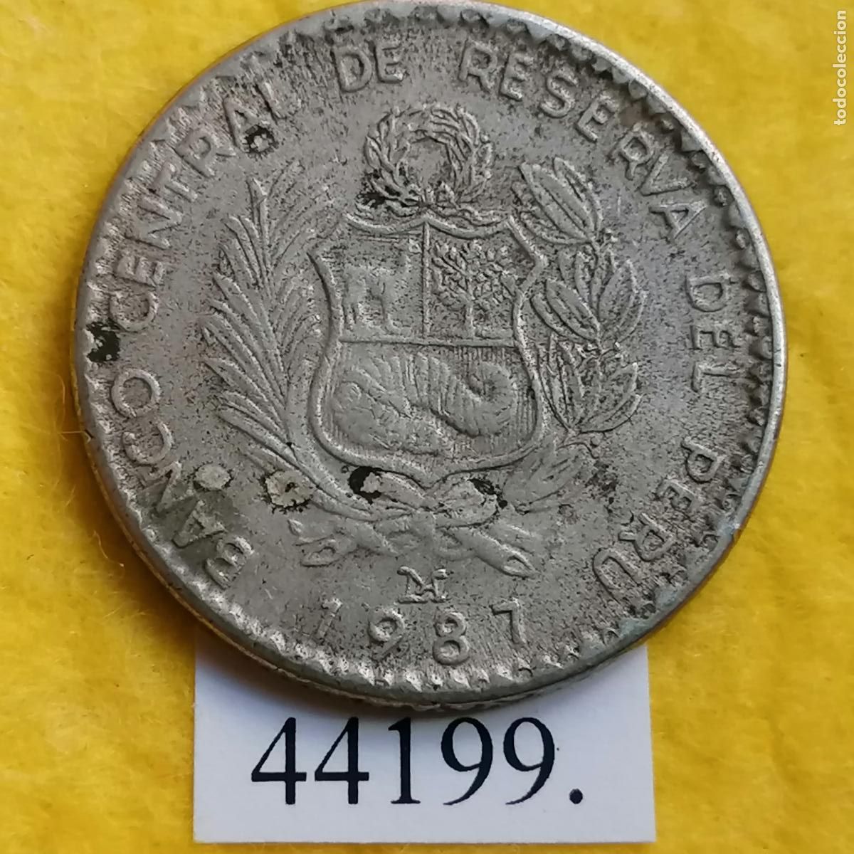 Monedas antiguas de Am&eacute;rica: Per&uacute; 1 inti 1987 ,,,,, - Foto 1