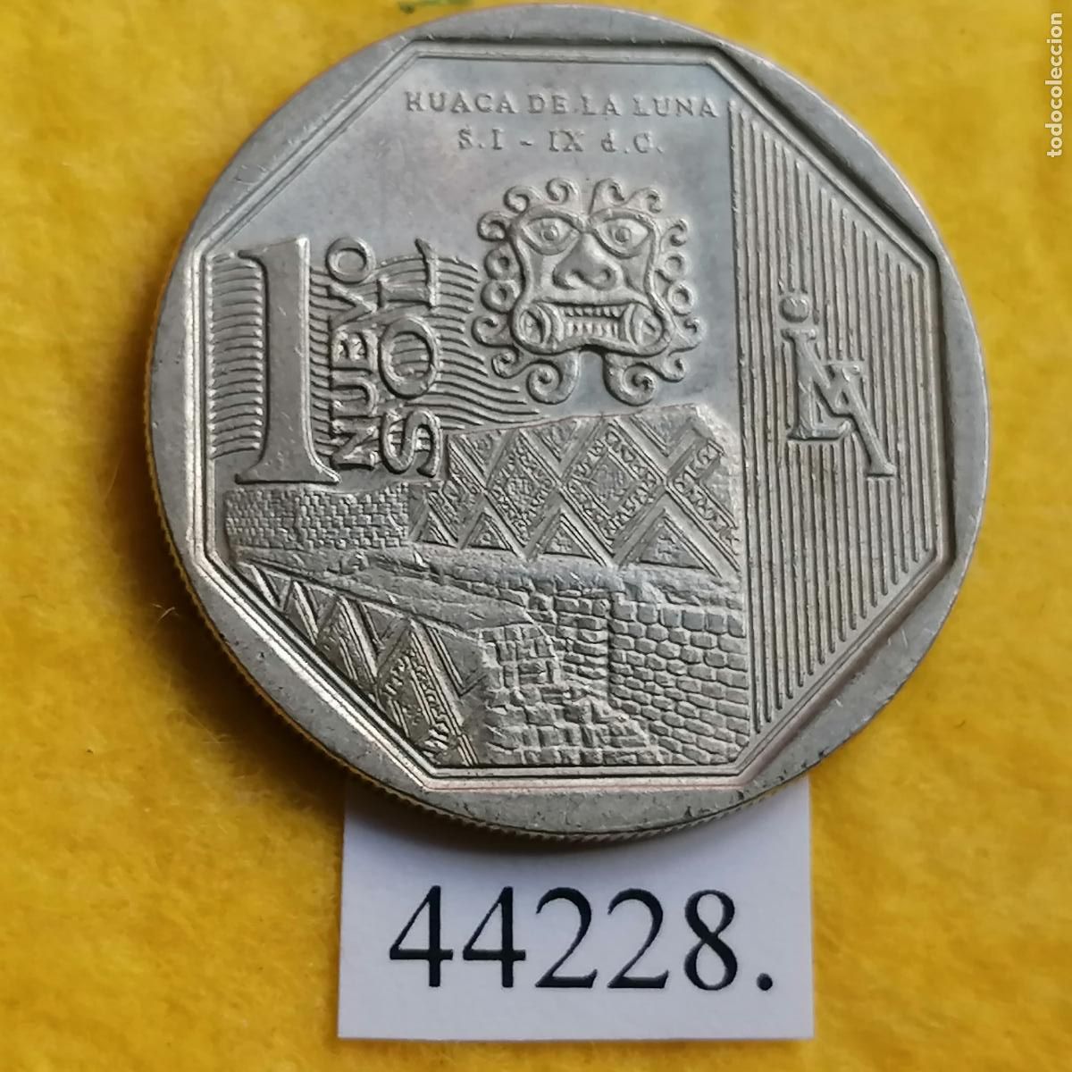 Monedas antiguas de Am&eacute;rica: Per&uacute; 1 sol 2014, Huaca de la Luna - Foto 1
