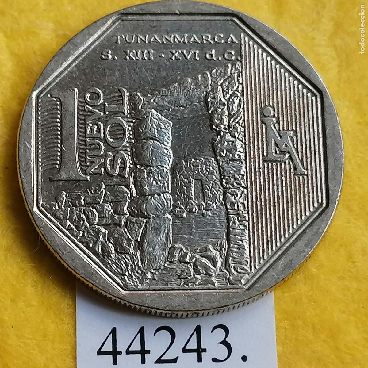 Monedas antiguas de Am&eacute;rica: peru 1 sol 2013, Tunanmarca - Foto 1
