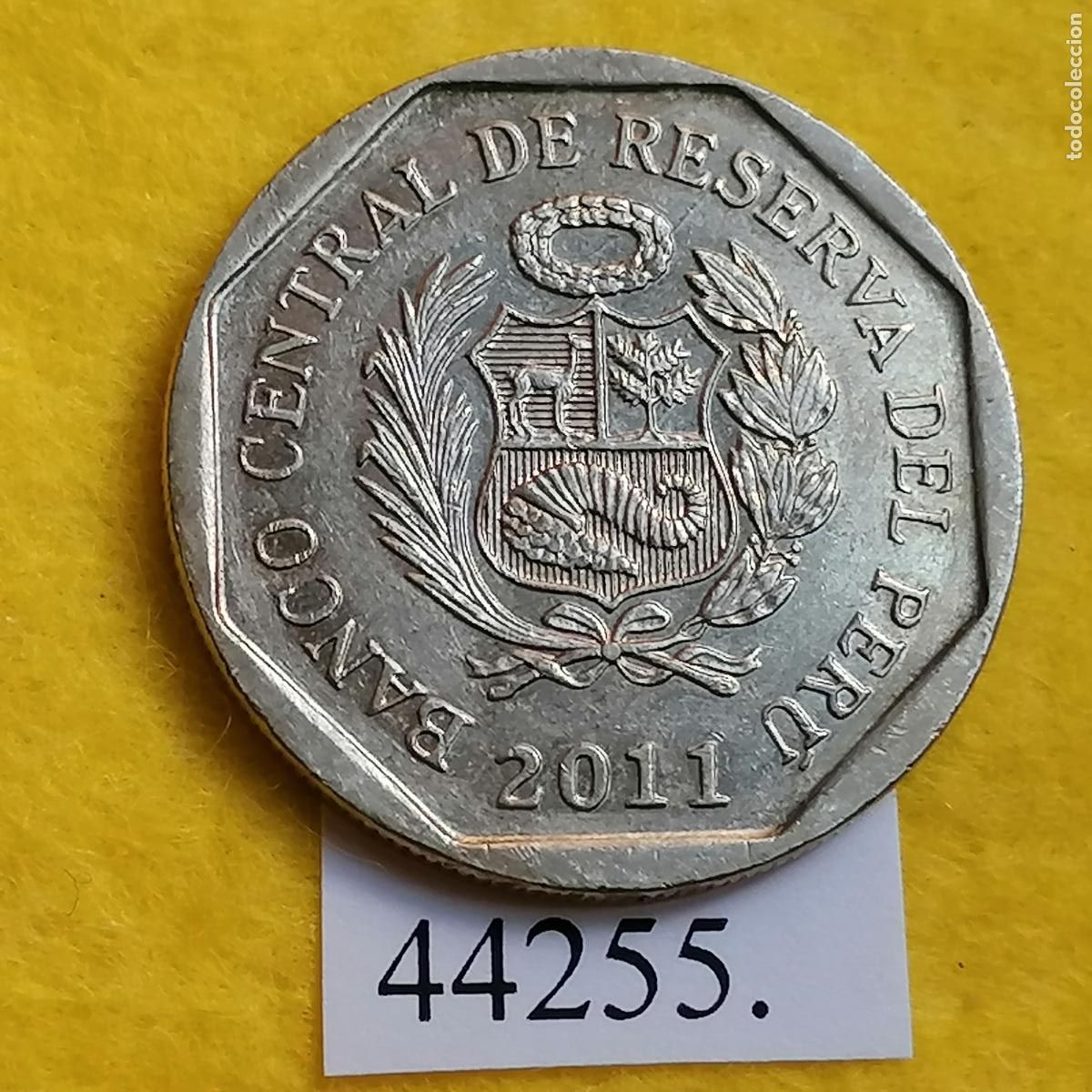 Monedas antiguas de Am&eacute;rica: Peru 1 sol 2011, Chullpas de Sillustani - Foto 2