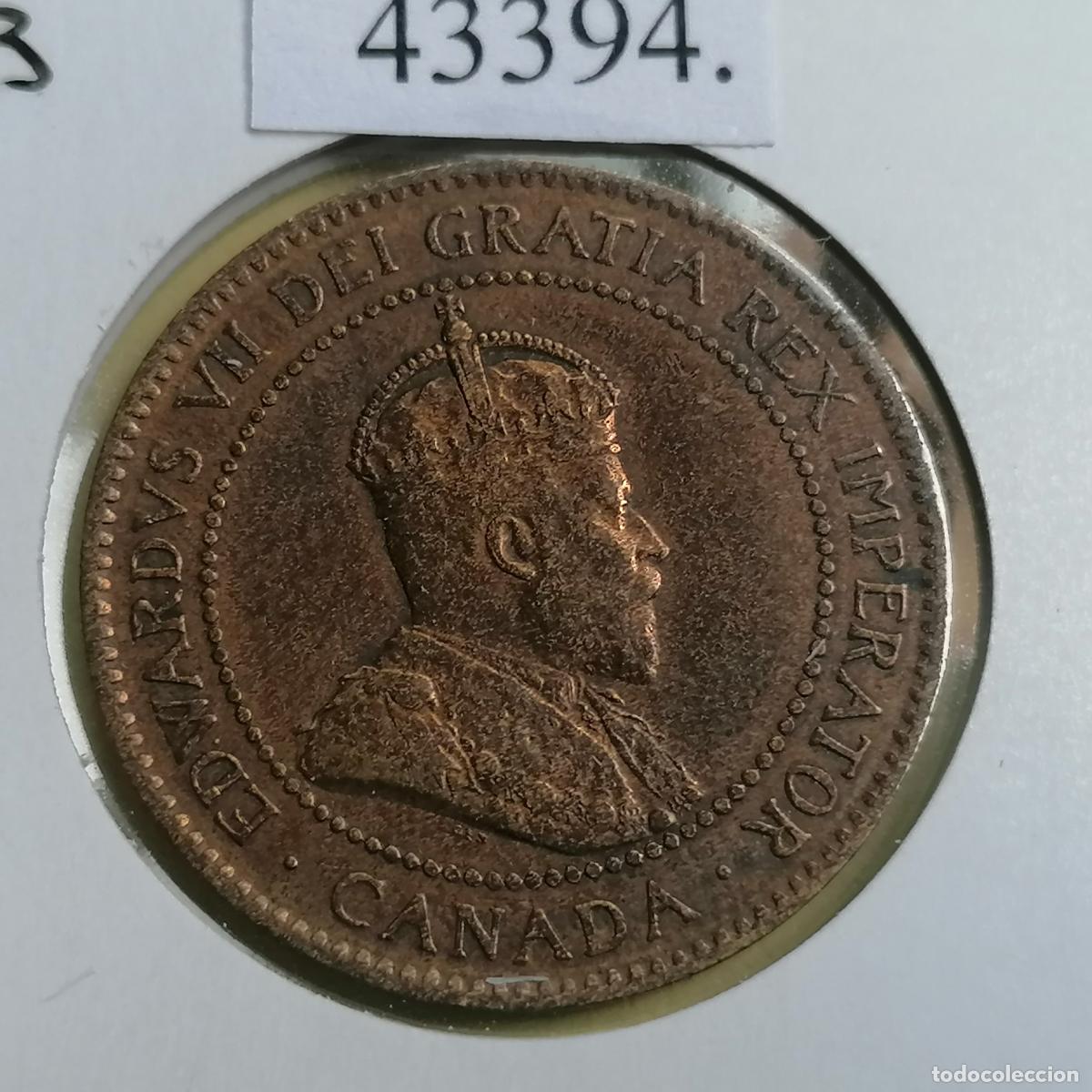 Monedas antiguas de Am&eacute;rica: Canada, 1 c&eacute;ntimo 1903 - Foto 1