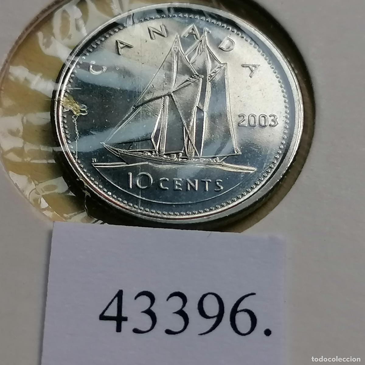 Monedas antiguas de Am&eacute;rica: Canada, 10 c&eacute;ntimos 2003 P (Otawa) - Foto 1