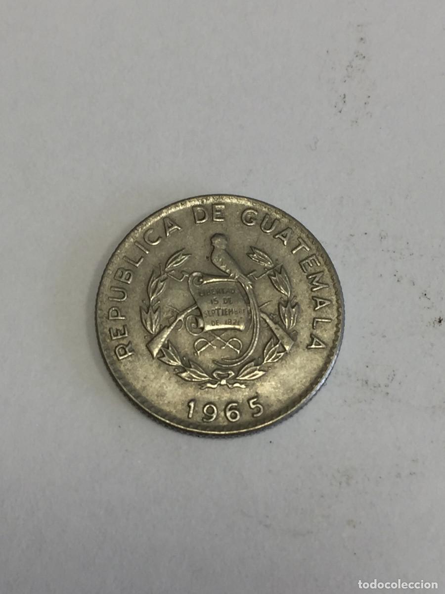 Monedas antiguas de Am&eacute;rica: MONEDA DE GUATEMALA DE 5 CENTAVOS 1965 - Foto 1