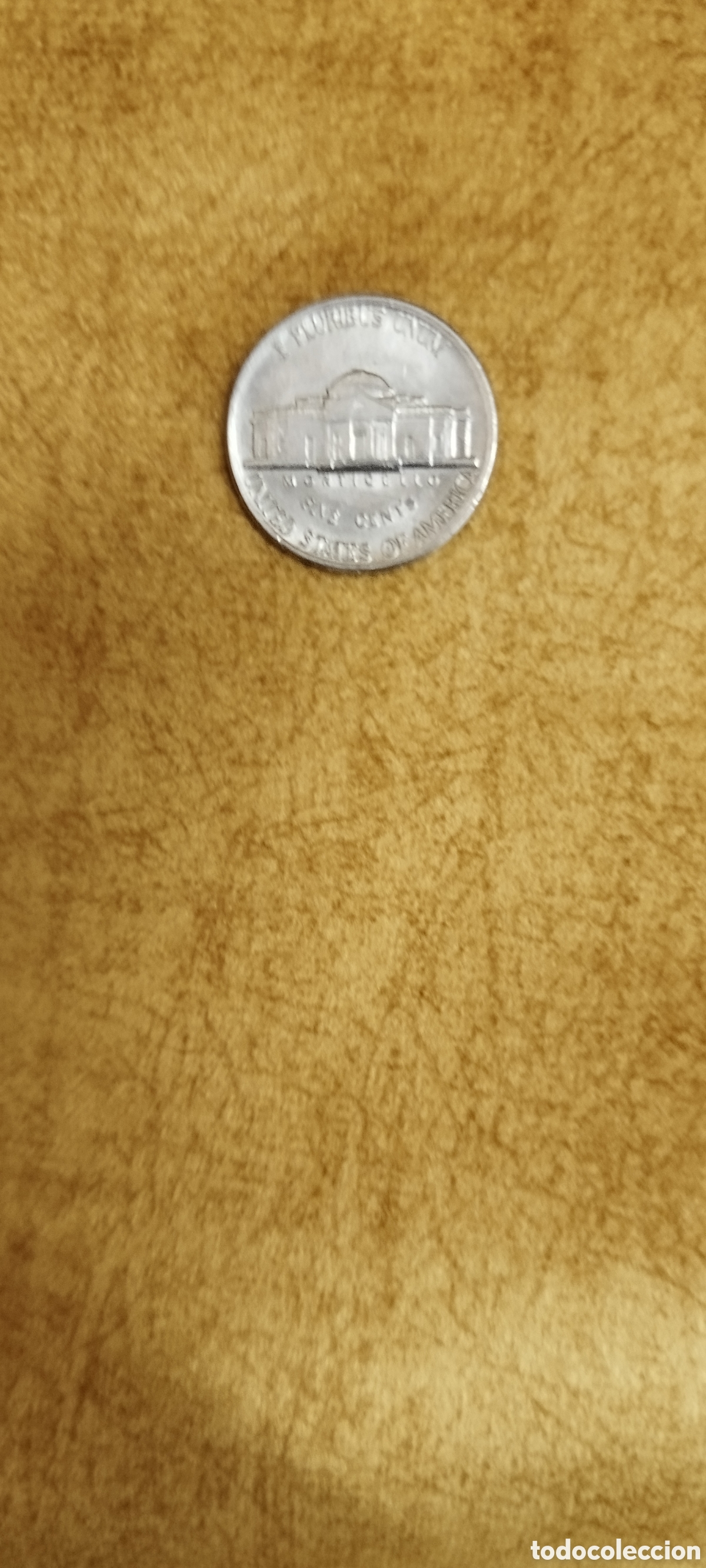 Moedas antigas da Am&eacute;rica: Moneda USA 5 centavos 1988 Capitolio