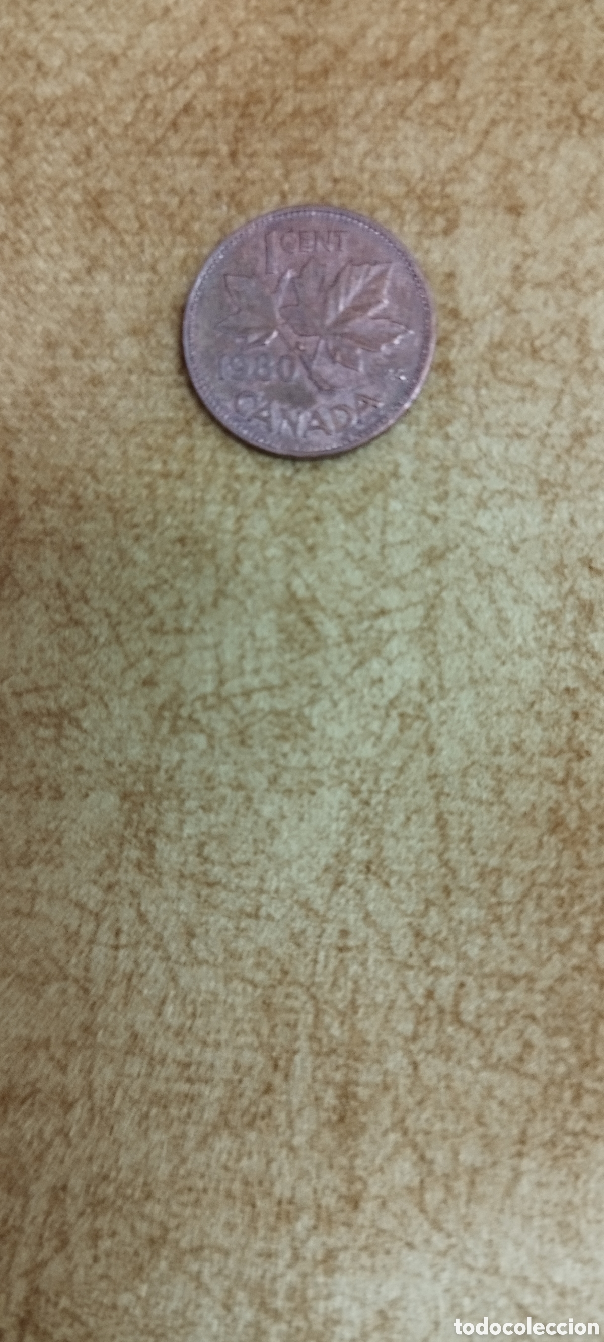 Moedas antigas da Am&eacute;rica: Moneda Canad&aacute; 1 centavo 1988