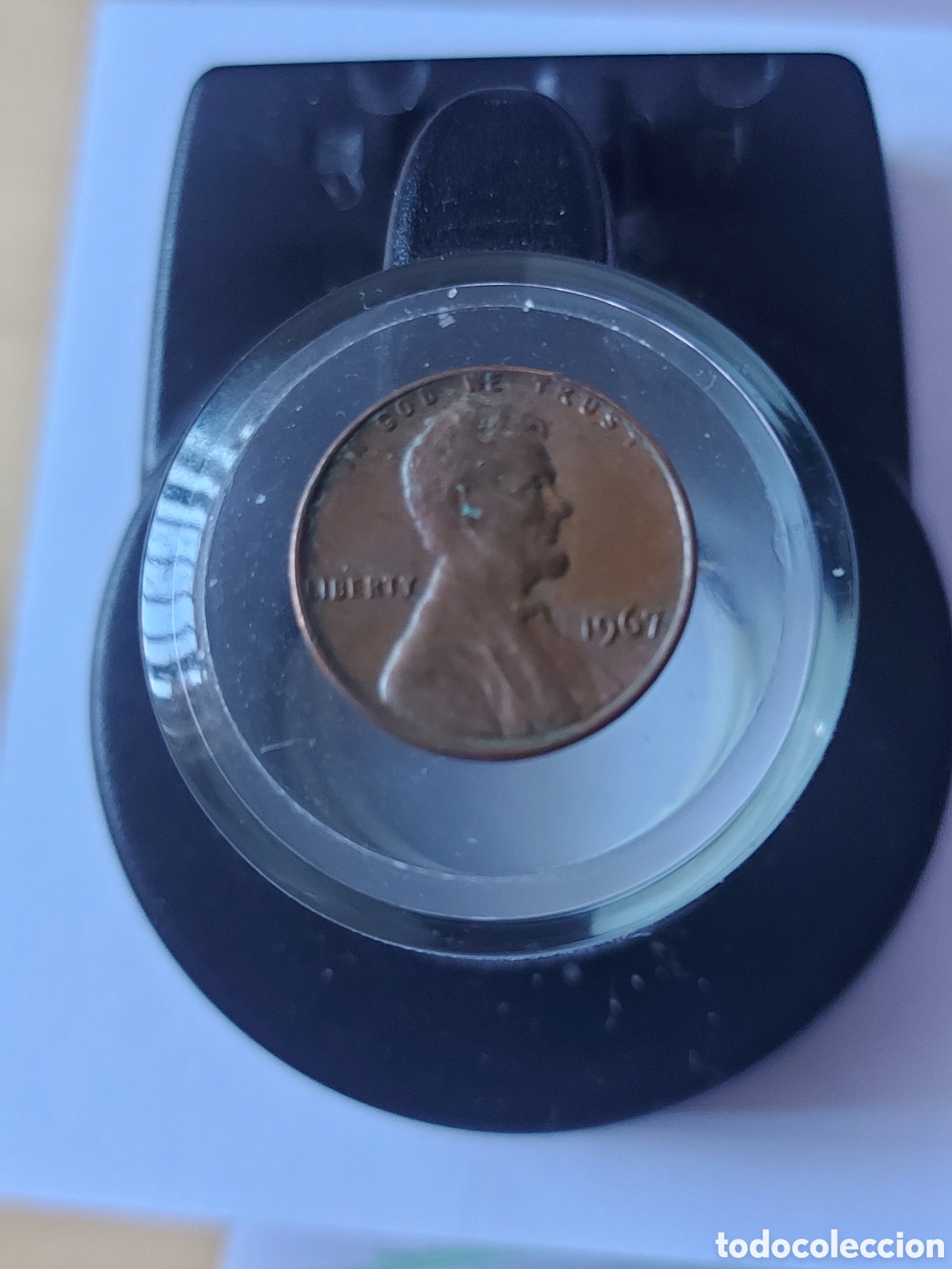 Moedas antigas da Am&eacute;rica: MONEDA ESTADOS UNIDOS EEUU 1 CENTAVO ONE CENT 1967