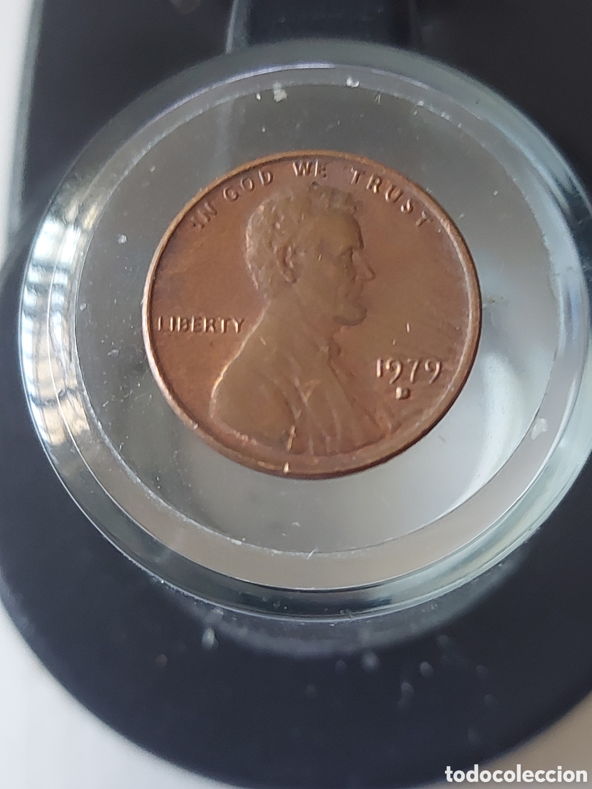 Monnaies anciennes d'Am&eacute;rique: MONEDA ESTADOS UNIDOS EEUU 1 CENTAVO ONE CENT 1979 D