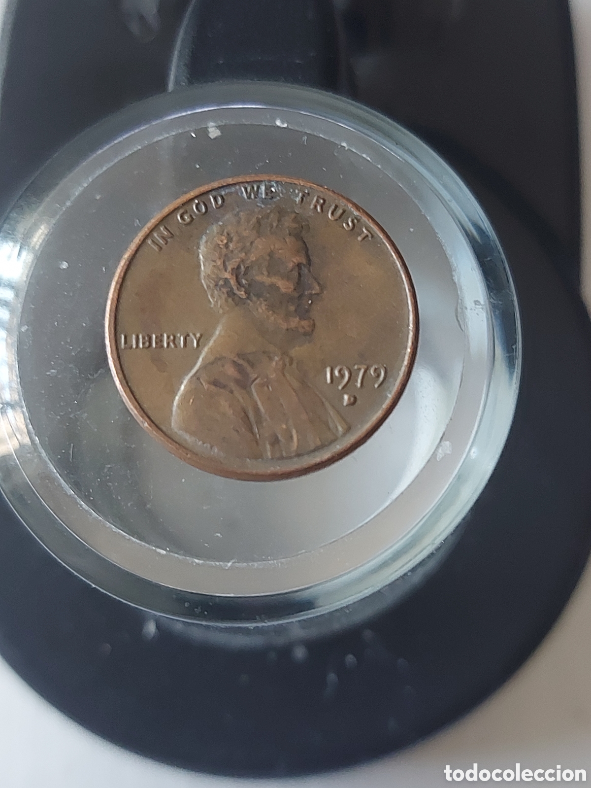 Monnaies anciennes d'Am&eacute;rique: MONEDA ESTADOS UNIDOS EEUU 1 CENTAVO ONE CENT 1979 D