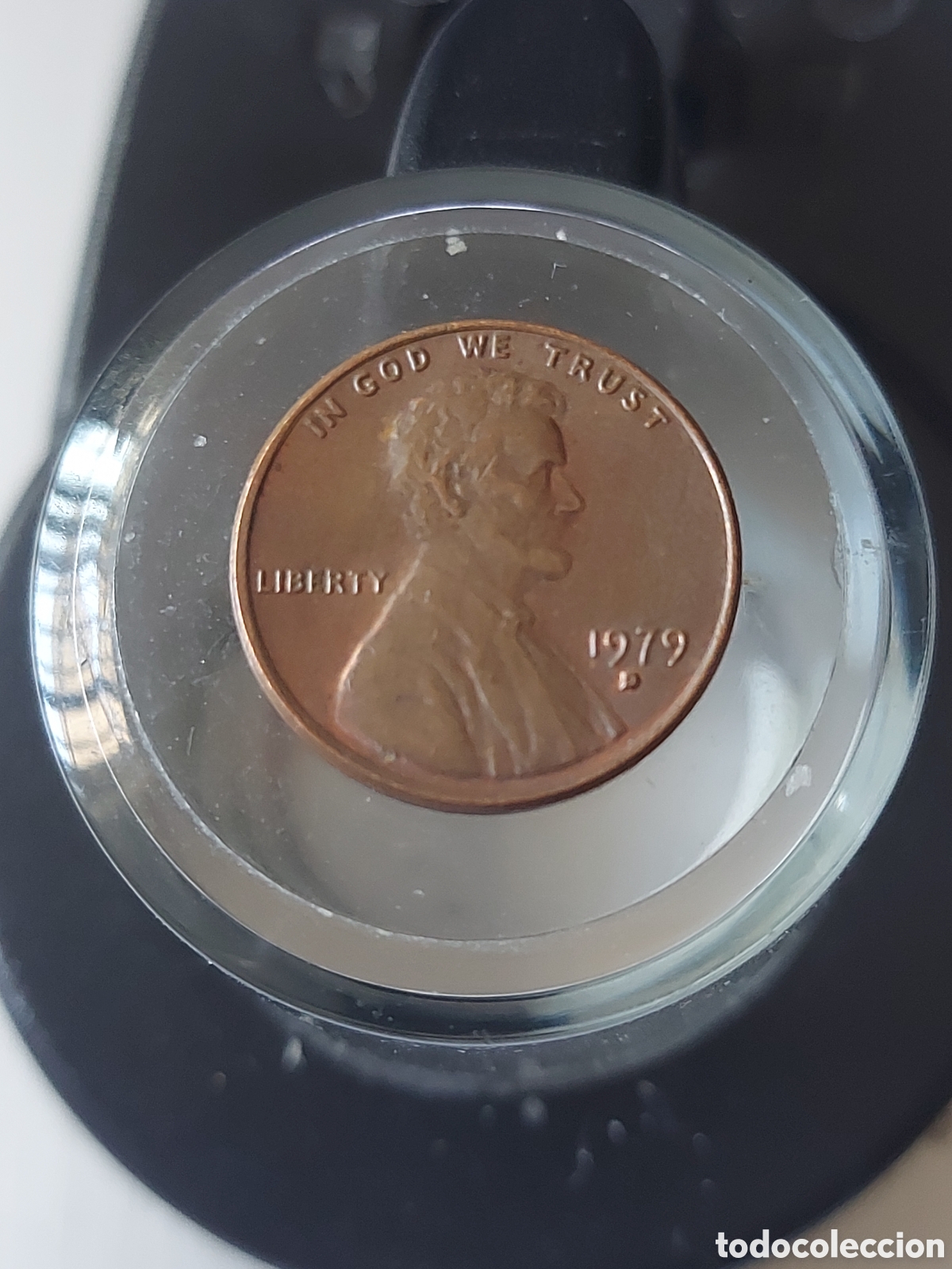 Monnaies anciennes d'Am&eacute;rique: MONEDA ESTADOS UNIDOS EEUU 1 CENTAVO ONE CENT 1979 D