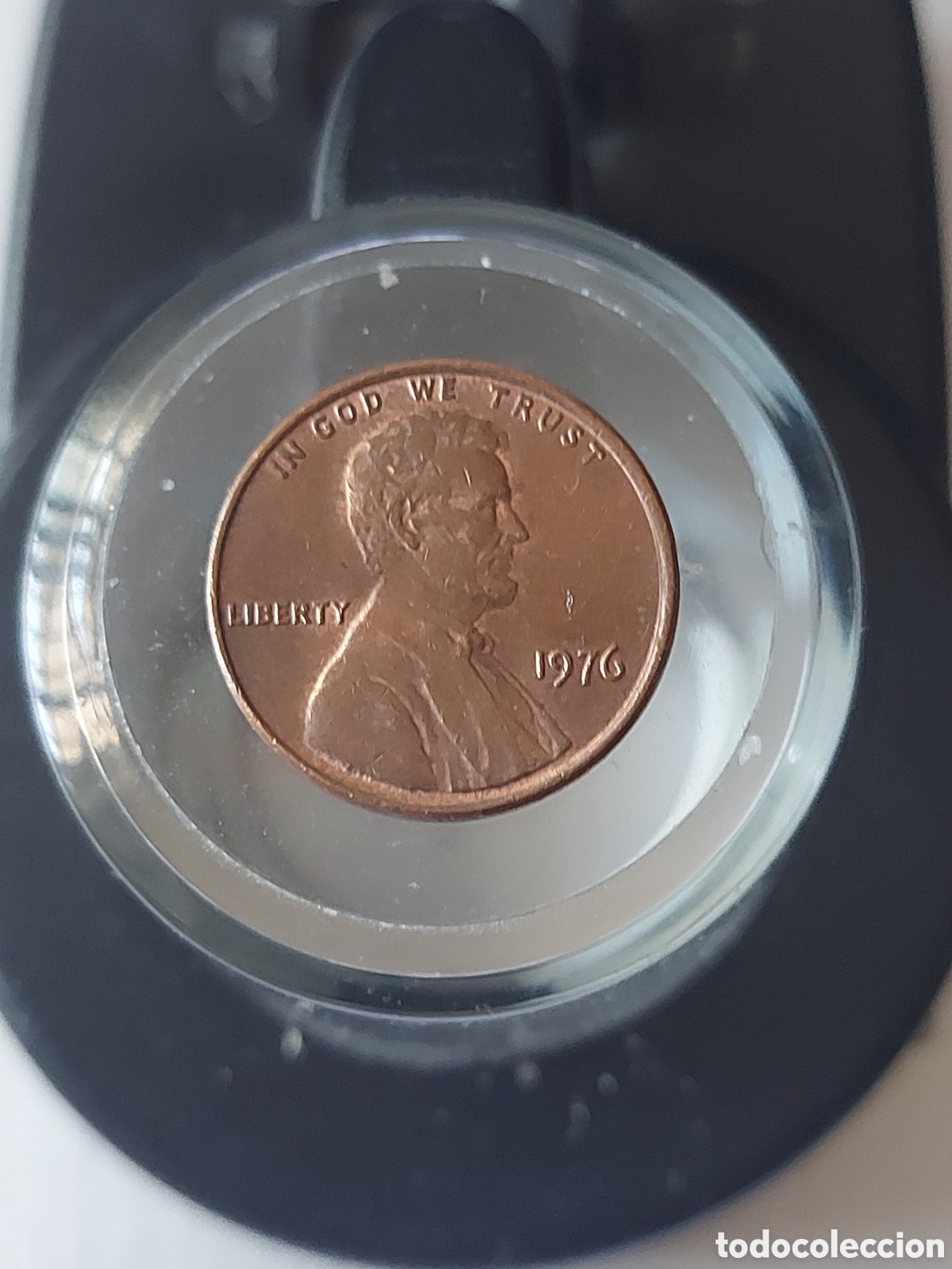 Monnaies anciennes d'Am&eacute;rique: MONEDA ESTADOS UNIDOS EEUU 1 CENTAVO ONE CENT 1976