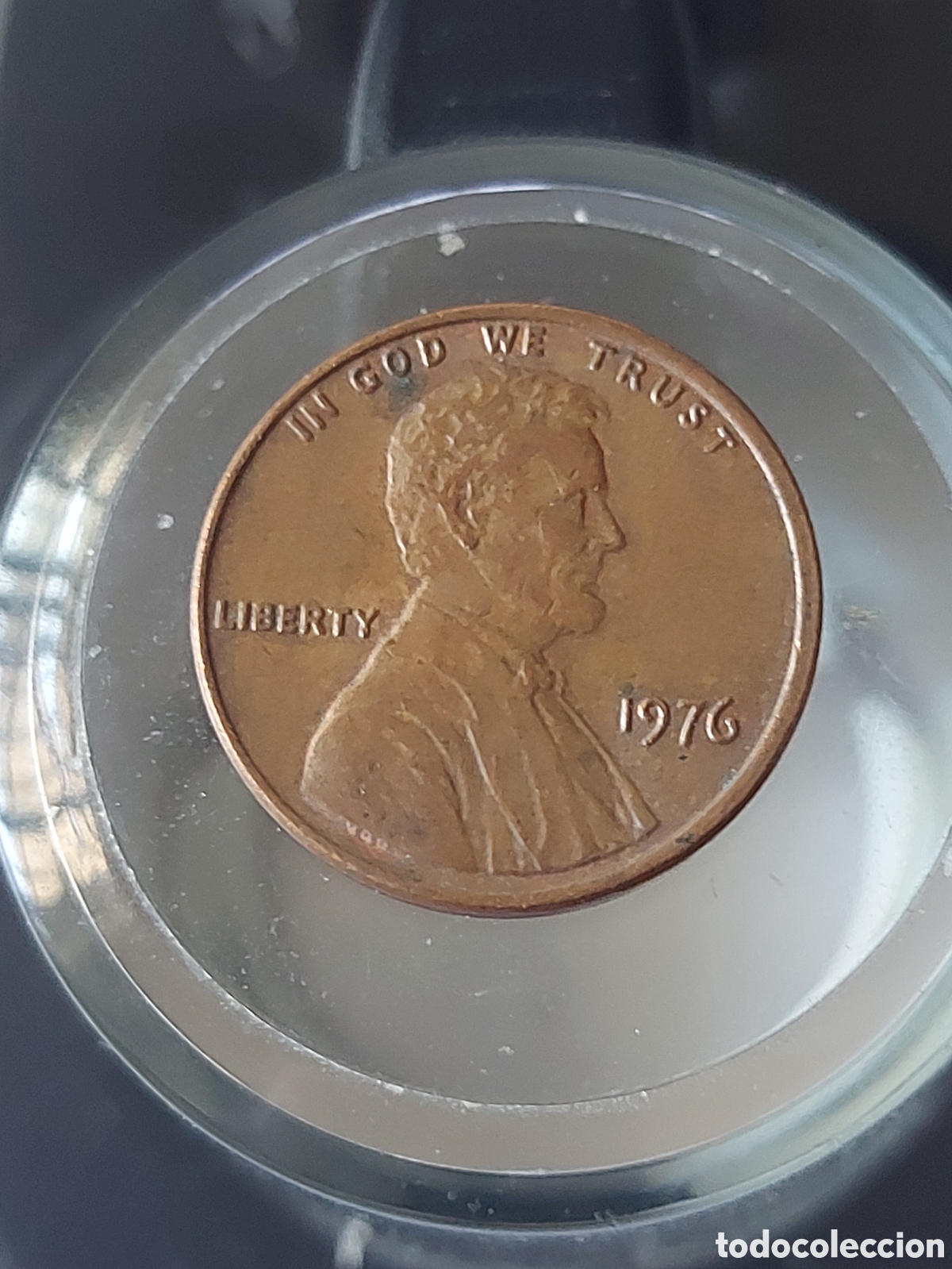Monnaies anciennes d'Am&eacute;rique: MONEDA ESTADOS UNIDOS EEUU 1 CENTAVO ONE CENT 1976