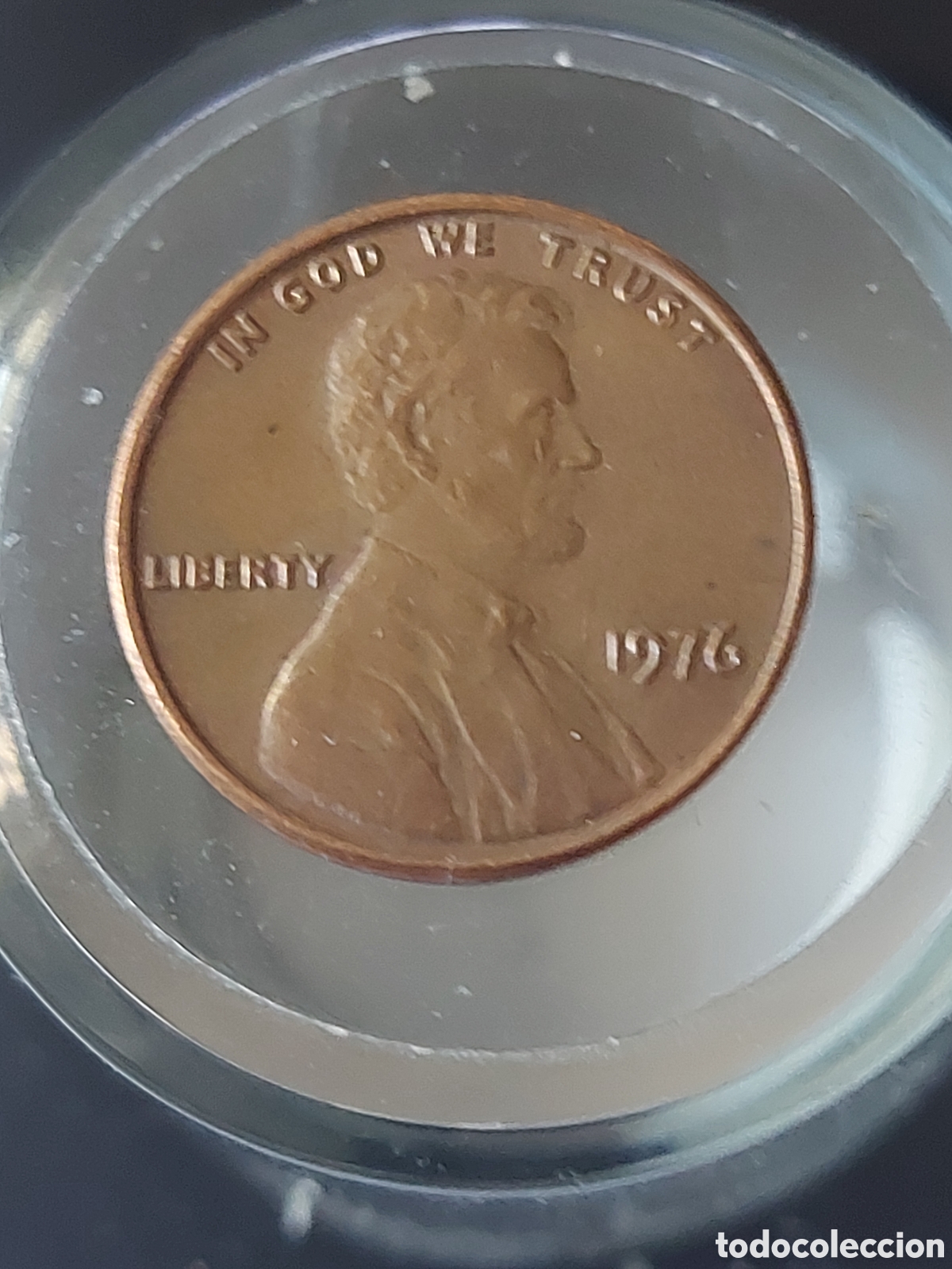 Monnaies anciennes d'Am&eacute;rique: MONEDA ESTADOS UNIDOS EEUU 1 CENTAVO ONE CENT 1976