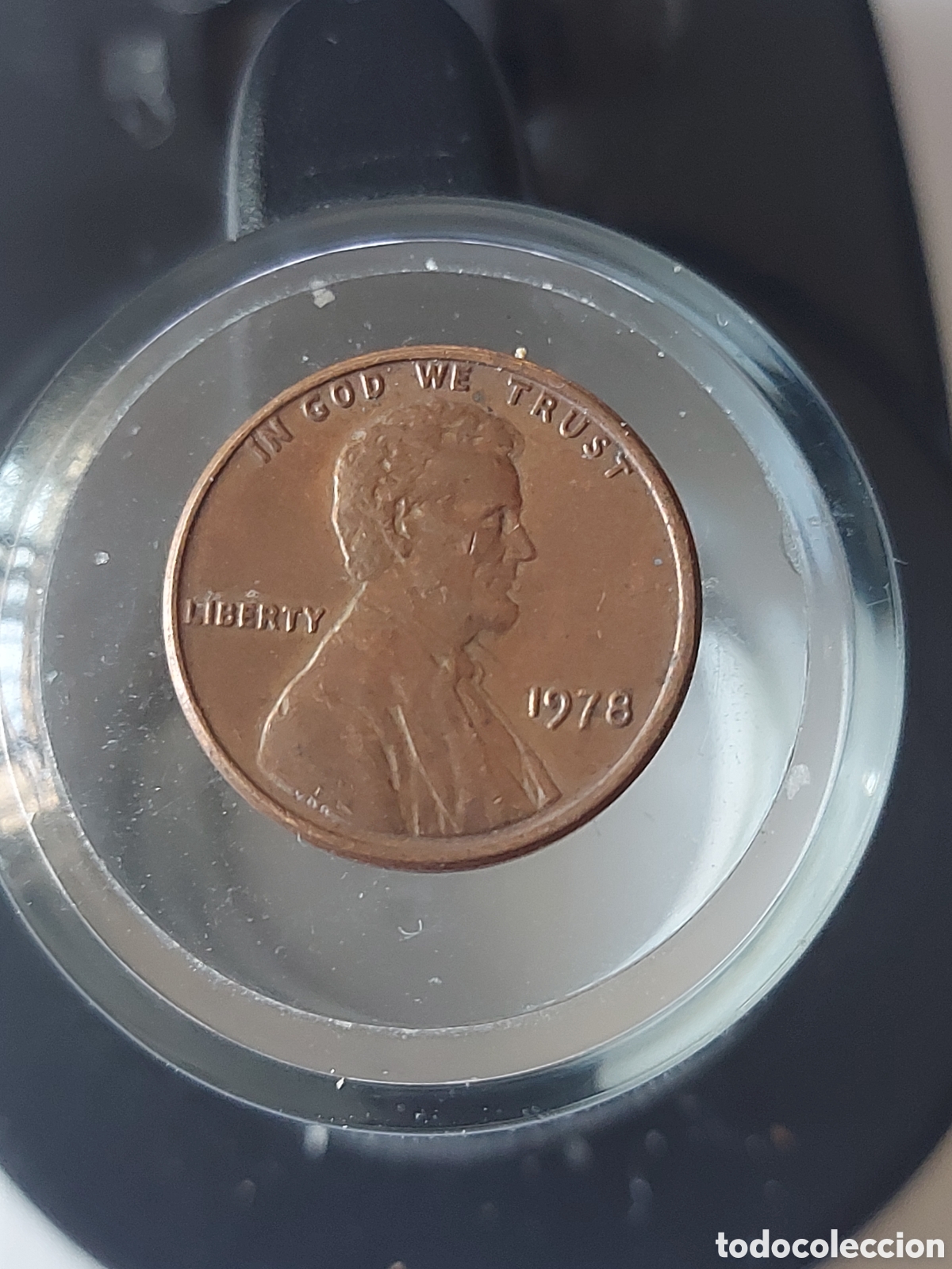 Monedas antiguas de Am&eacute;rica: MONEDA ESTADOS UNIDOS EEUU 1 CENTAVO ONE CENT 1978