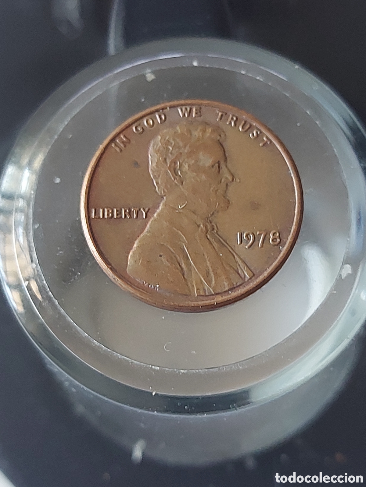 Monedas antiguas de Am&eacute;rica: MONEDA ESTADOS UNIDOS EEUU 1 CENTAVO ONE CENT 1978