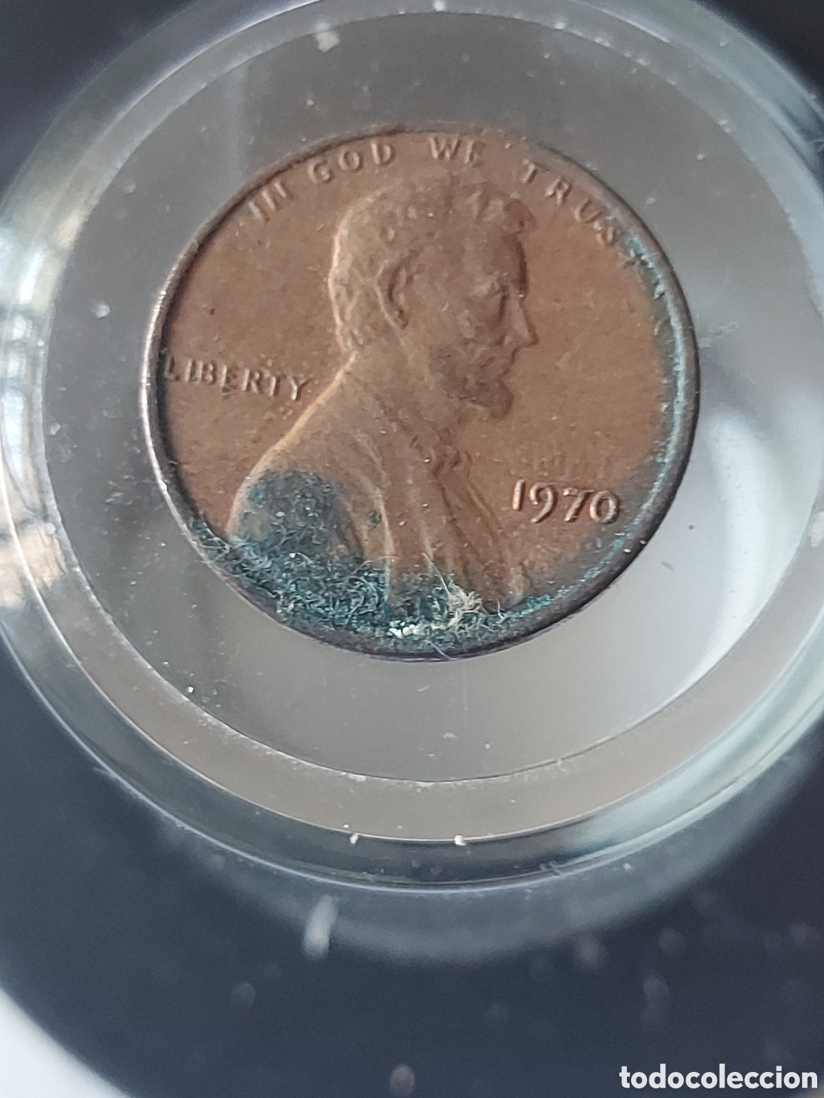 Monedas antiguas de Am&eacute;rica: MONEDA ESTADOS UNIDOS EEUU 1 CENTAVO ONE CENT 1970